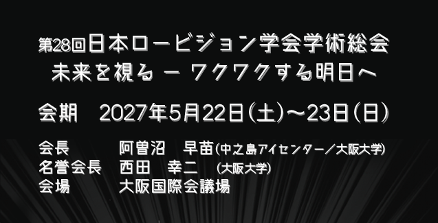 第28回日本ロービジョン学会学術総会